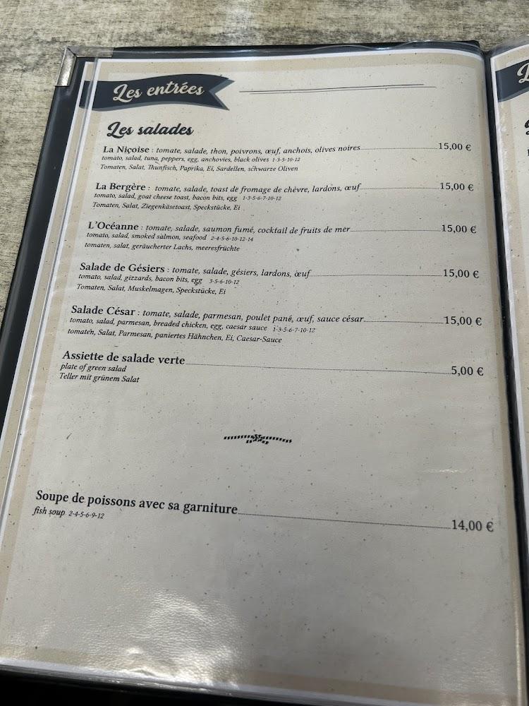 Au rendez-vous des bateliers - Menu Image 2